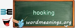 WordMeaning blackboard for hooking